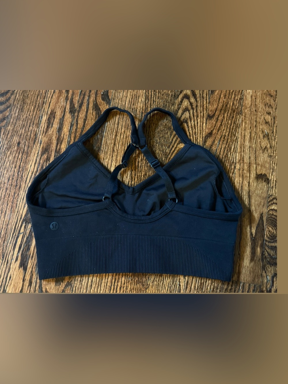 lululemon athletica Black Strappy Sports Bra